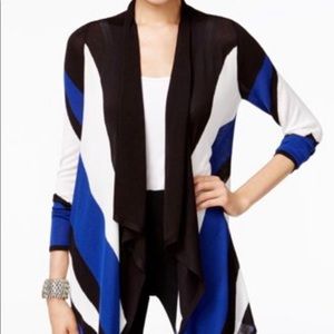 INC XS Draped Lightweight Cardigan